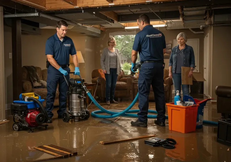 Basement Water Extraction and Removal Techniques process in Tallmadge, OH